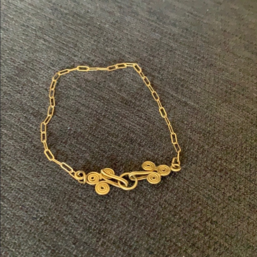 Gold bracelet